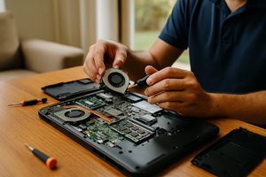 Mantenimiento interno de laptop a domicilio en La Molina